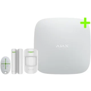 AJAX ALARM-PLUS KIT, HVID + SORT